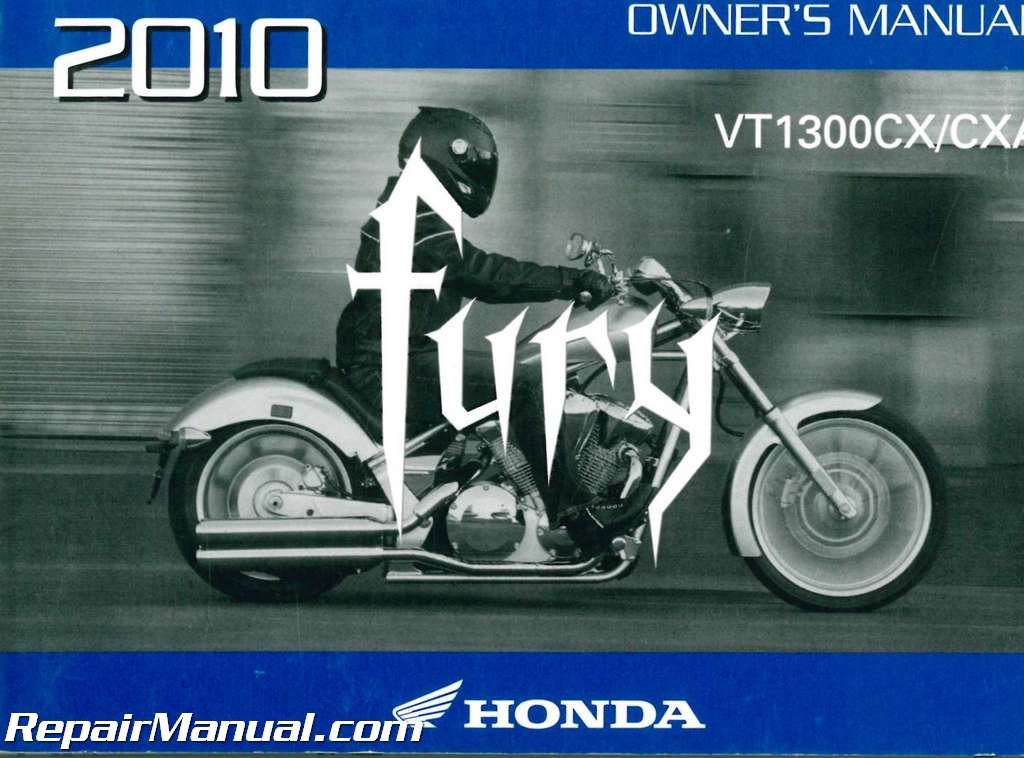 2010 honda fury service manual