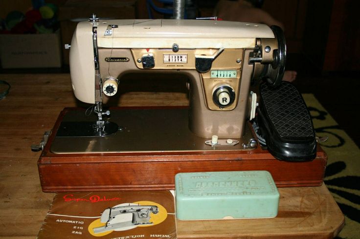 universal deluxe sewing machine manual