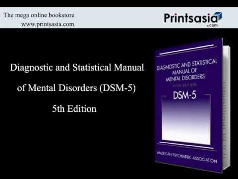 diagnostic statistical manual of mental disorders