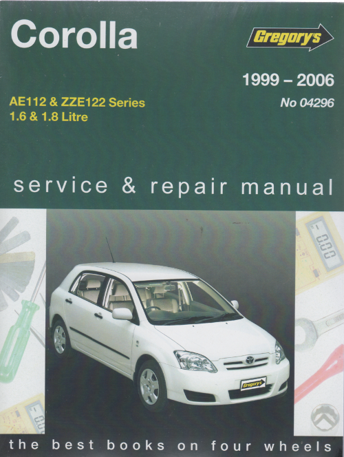2004 toyota corolla repair manual pdf