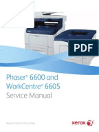 xerox phaser 7800 service manual