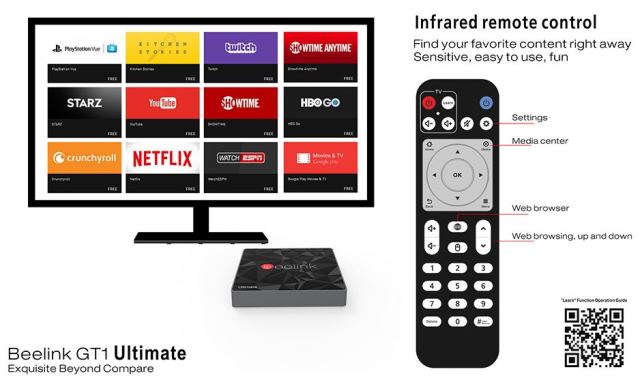 android tv box remote control manual
