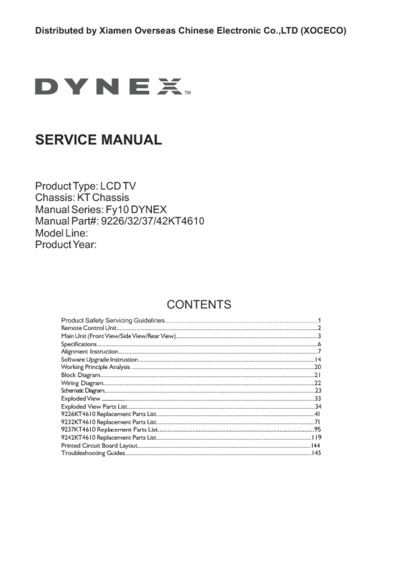 dynex dx l40 10a manual