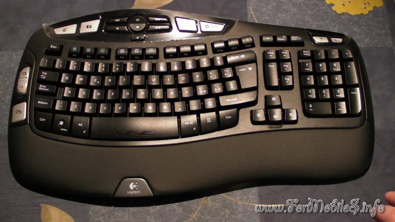 logitech wave keyboard k350 manual