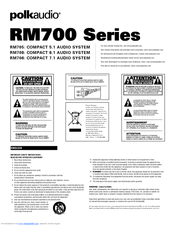 polk audio rm series ii manual