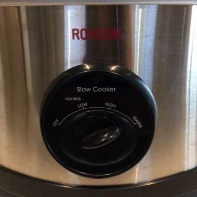 ronson slow cooker rsc100 manual