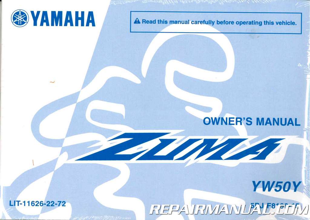 yamaha zuma 50 owners manual